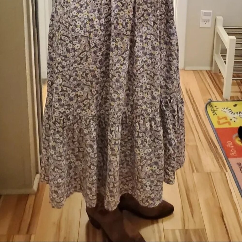 Beautiful Boho Spring Flower Gap Dress (M) - Picture 6 of 6